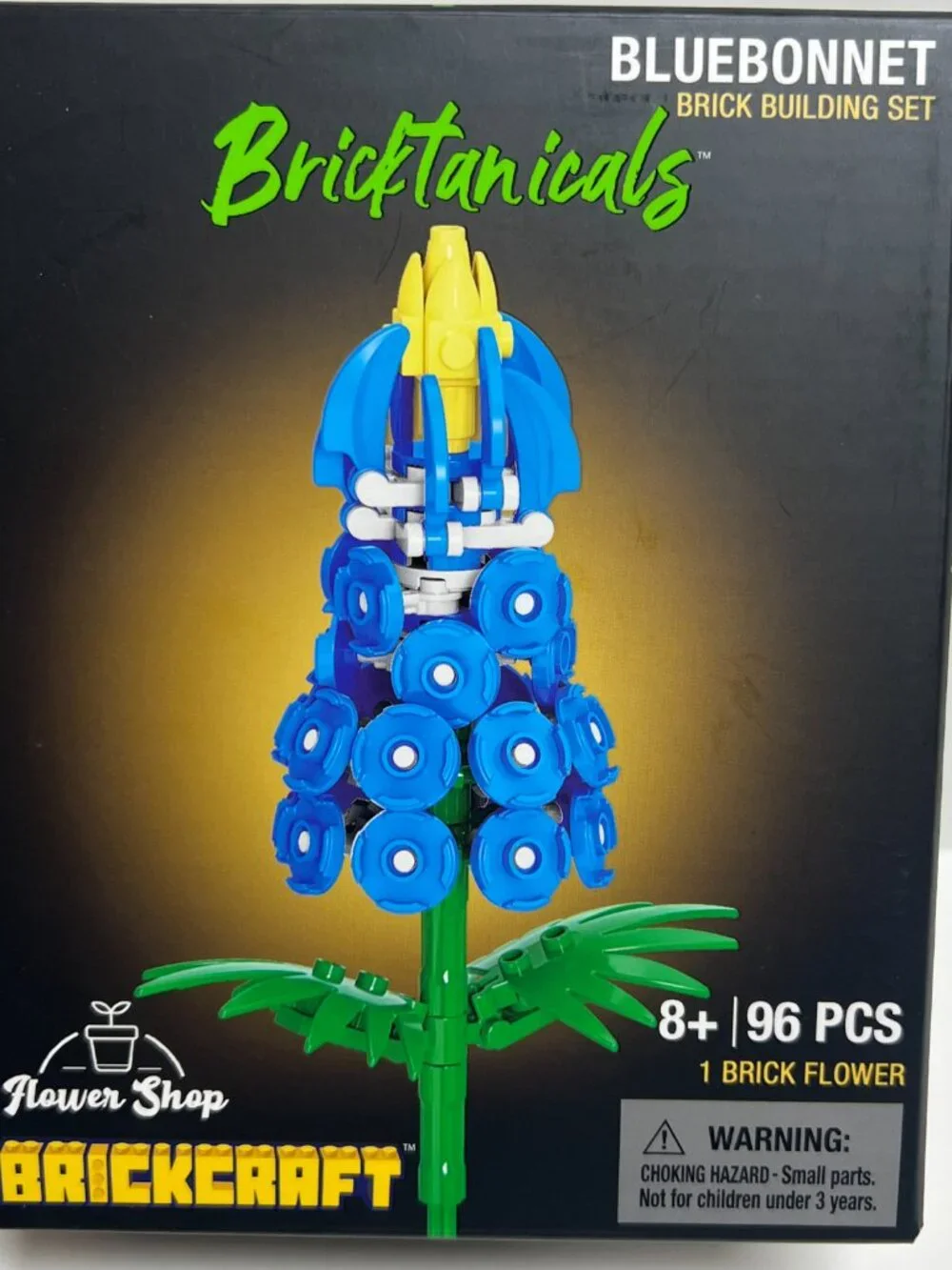 Bricktanicals Bluebonnet Brick Building Set Brickcraft Flower Shop 96 Pieces
